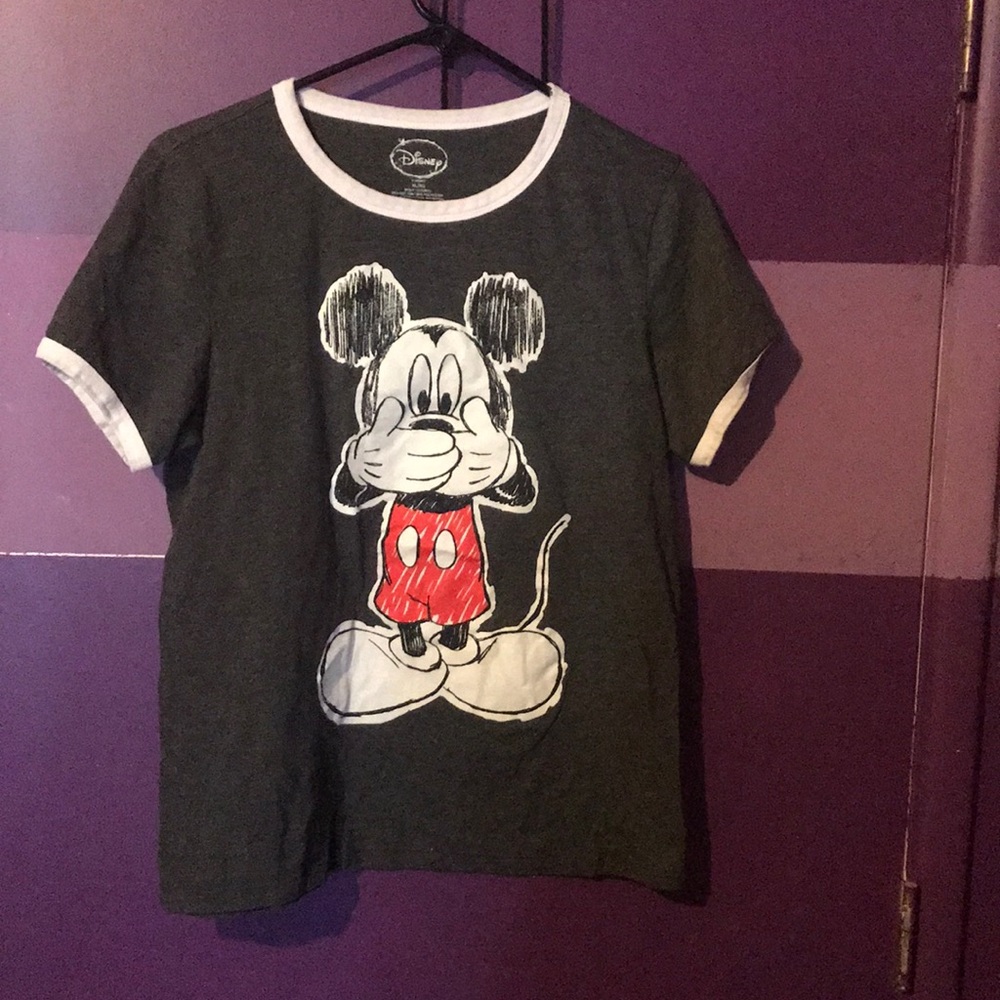 Micky mouse tee shirt I never wear